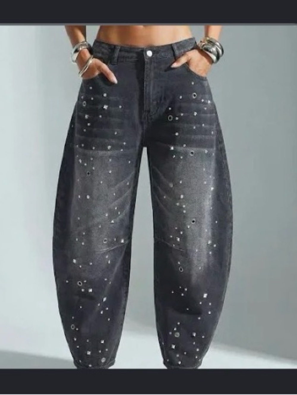 We The Free Jaded London Trixa Jewel Studded Jeans sz 26, NWOT